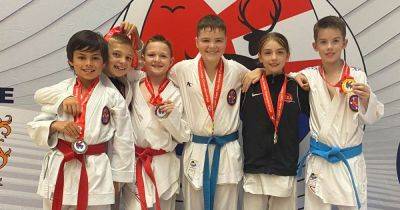 Durham delight for Lanarkshire karate kids after impressive medal haul - dailyrecord.co.uk - county Jack - county Tyler - county Durham - county Gibson