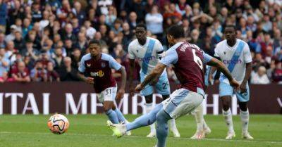 Aston Villa leave it late to beat Crystal Palace as Roy Hodgson misses match