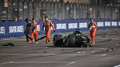 Aston Martin - Mike Krack - Fernando Alonso - Stroll ruled out of Singapore GP after 110km qualifying crash - rte.ie - Britain - Japan - Singapore