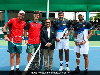 Rohan Bopanna - Rohan Bopanna Ends Davis Cup Career On A High, Wins With Yuki Bhambri In Final Tie - sports.ndtv.com - India - Morocco - county Davis