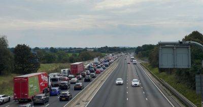 BREAKING: Major delays on M6 with carriageway blocked on both sides due to multiple incidents - latest updates - manchestereveningnews.co.uk