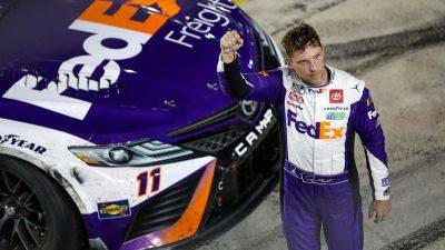 Denny Hamlin faces boos after Bristol win, NASCAR star delivers terse response
