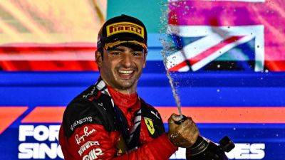 Ferrari's Carlos Sainz Wins Singapore GP To End Max Verstappen's Win Streak