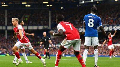 Gabriel Martinelli - Leandro Trossard - Leandro Trossard goal secures the points for Arsenal at Everton - rte.ie
