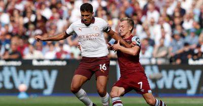 Rodri sends warning to Man City rivals over players returning from injury