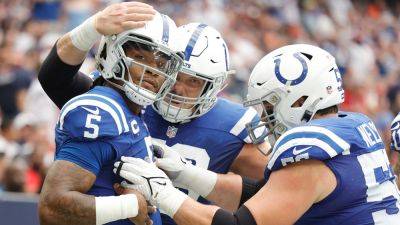 Carmen Mandato - Anthony Richardson - Colts' Anthony Richardson rushes for 2 touchdowns, leaves game with concussion in dominant win over Texans - foxnews.com - state Texas