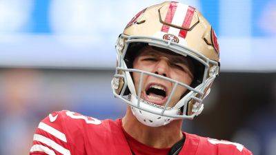 Matthew Stafford - Christian Maccaffrey - Sean M.Haffey - Brock Purdy - 49ers force crucial turnovers to hold off Rams to remain undefeated - foxnews.com - San Francisco - Los Angeles - state California - county Stafford