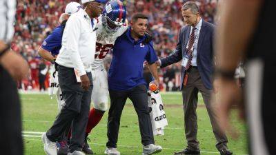Giants' 21-point comeback marred by Saquon Barkley ankle injury - ESPN