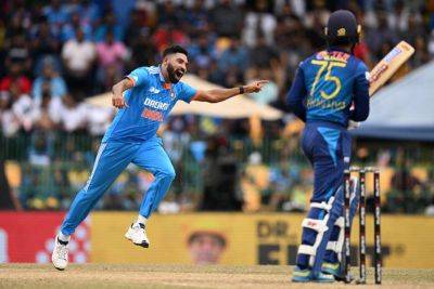 Mohammad Siraj hits Sri Lanka for a six as India lift Asia Cup 2023 title - thenationalnews.com - India - Sri Lanka