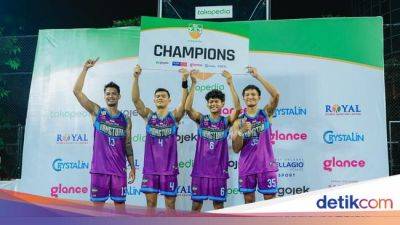 Amartha Hangtuah Juara Seri 1 IBL 3x3 2023