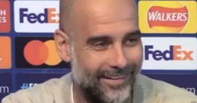 Jurgen Klopp - Star Belgrade - Pep Guardiola LAUGHS at Man United as City boss can't take threat seriously compared to Arsenal and Liverpool - dailyrecord.co.uk