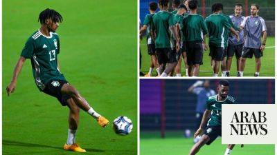 Cristiano Ronaldo - Saudi U-23 footballers complete final training ahead of opening Asian Games clash - arabnews.com - China - Uae - Iran - Saudi Arabia - Bangladesh - state California