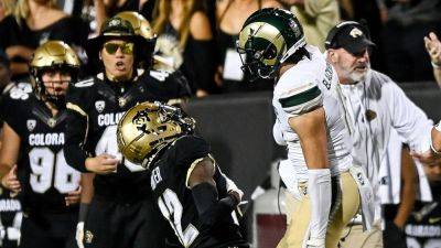 Star - Colorado State's Henry Blackburn receiving death threats after 'dirty' hit on Colorado's Travis Hunter: report - foxnews.com - county Travis - state Colorado