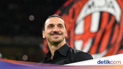 Ibrahimovic Balik ke AC Milan, Pantau Latihan Tim