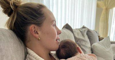 Kate Ferdinand shares first baby update 10 weeks after daughter's birth and details health scare with 'days' apart