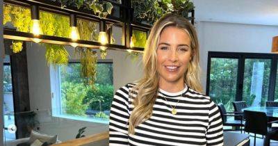Gemma Atkinson leaves Gorka Marquez speechless as she's seen modelling for first time after birth of son