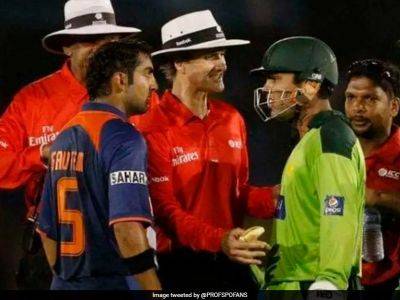 Gautam Gambhir - Harbhajan Singh - Javed Miandad - Shahid Afridi - Shoaib Akhtar - India vs Pakistan: 5 Most Controversial Moments In ODI History Of The Asian Rivals - sports.ndtv.com - India - Pakistan