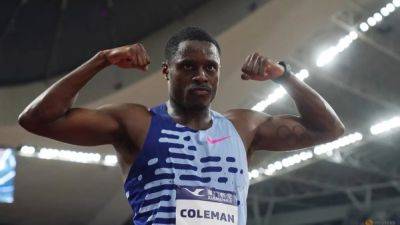 Fred Kerley - Coleman roars to Xiamen 100m title as Diamond League returns to China - channelnewsasia.com - Italy - Usa - Mexico - China - county Hall - county Christian - Jamaica - Kenya - Grenada - county Coleman