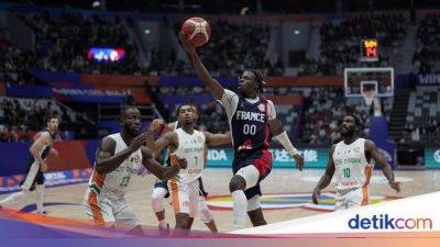 Rudy Gobert - FIBA World Cup 2023 Klasifikasi Grup P: Prancis Tekuk Pantai Gading - sport.detik.com - Indonesia