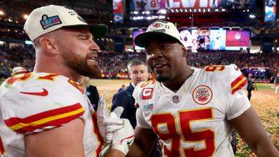 Travis Kelce - Jason Kelce - Chris Jones - Star - Chiefs' Travis Kelce begs star teammate to 'please come back' from holdout - foxnews.com - county Eagle - Los Angeles - state Arizona - state Missouri - county Gregory