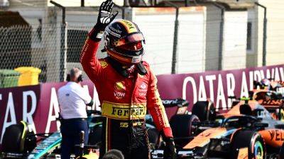 Max Verstappen - Lewis Hamilton - George Russell - Carlos Sainz - Carlos Sainz edges Max Verstappen to claim Italian GP pole - rte.ie - Italy