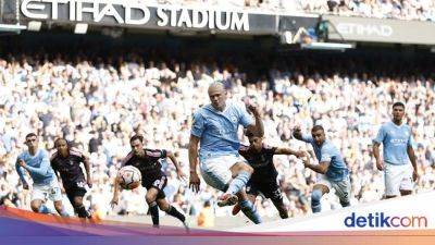 Julian Alvarez - Nathan Ake - Phil Foden - Erling Haaland - Tim Ream - Liga Inggris - Man City Vs Fulham: Haaland Hat-trick, The Citizens Menang 5-1 - sport.detik.com