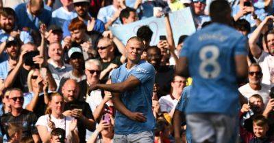 Julian Alvarez - Erling Haaland sends ominous warning over Man City's slow starts to games this season - manchestereveningnews.co.uk