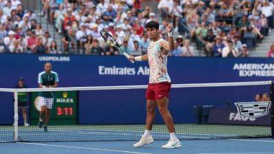 Carlos Alcaraz - Cameron Norrie - Daniel Evans - Carlos Alcaraz holds off Evans to advance at Flushing Meadows - rte.ie - Britain - Italy - Usa