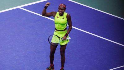 Elise Mertens - Jimmy Butler - Justin Bieber - Star - Michelle Obama - Coco Gauff says Justin Bieber's support sparked US Open comeback win, hopes Beyoncé will attend future match - foxnews.com - Belgium - Usa