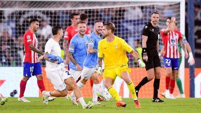 Champions League round-up: Goalkeeper Ivan Provedel scores Lazio leveller against Atletico Madrid