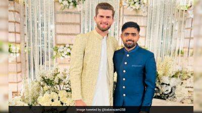 Watch: Babar Azam's Grand Entry To Shaheen Afridi's Wedding, Followed By Grander Hug And Post