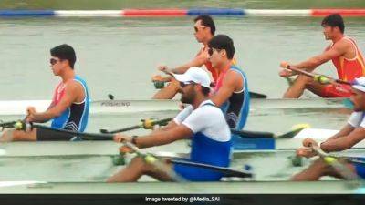 Indian Rowing Team Begins Campaign On Positive NoteAt Asian Games 2023 - sports.ndtv.com - China - India