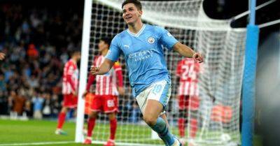 Alvarez relishing Erling Haaland link-up as Man City launch Champions League defence
