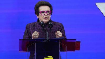 Billie Jean - Billie Jean King to be nominated for Congressional Gold Medal - ESPN - espn.com - Usa - New York - state Arizona - county King - state West Virginia