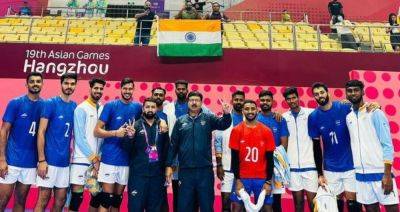 Asian Games 2023: India Men's Volleyball Team Clinch Win Against South Korea - sports.ndtv.com - India - South Korea - North Korea