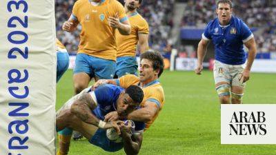 Italy rebound to blow out Uruguay at the Rugby World Cup