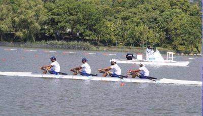 Rowing: India Finishes 1st In Men's Fours Heats To Reach Asian Games Final - sports.ndtv.com - China - India