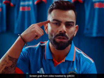 Internet Approves India's Cricket World Cup Jersey, That Comes With A Twist. Watch