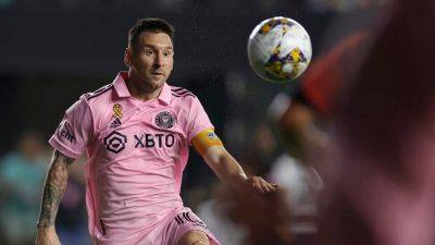 Lionel Messi - Carmen Mandato - Wilfredo Lee - Inter Miami - Lionel Messi leaves Miami's match against Toronto, coach says 'old injury' became an issue - foxnews.com - Britain - Spain - Usa - Argentina - county Major - Bolivia - county Lauderdale