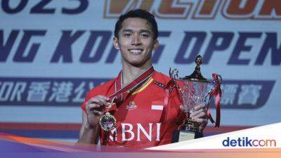 Jonatan Christie - Gelar di Hong Kong, Jadi Booster Jonatan Menatap Asian Games - sport.detik.com