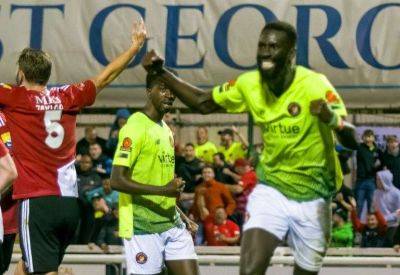 Ebbsfleet United midfielder Ouss Cisse happy to help out at the back after proving defensive worth in National League clash at Woking