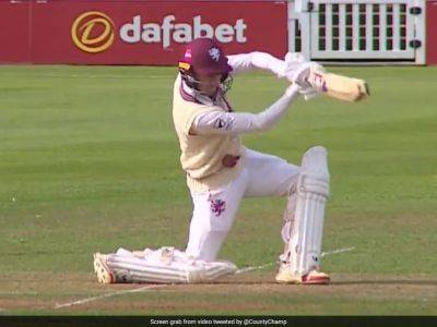 Watch: Player Gets Hit Wicket As His Bat Breaks After Facing A Fiery Delivery, Still He's Not Out