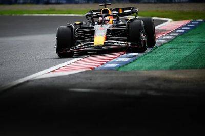 Verstappen fastest in Japanese Grand Prix first practice