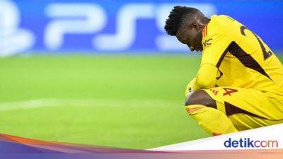 Bruno Fernandes - Andre Onana - Liga Inggris - Bruno Fernandes Pasang Badan untuk Andre Onana - sport.detik.com