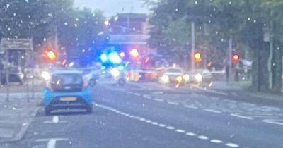LIVE: Stretch of busy road taped off by police after crash - latest updates