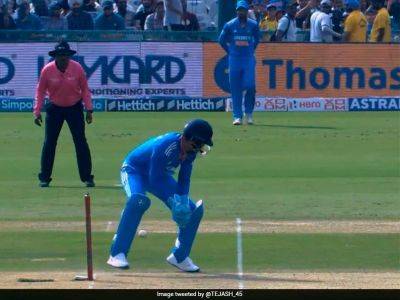 India vs Australia - Watch: KL Rahul Makes Royal Mess Of Chance To Run Out Australia Star Marnus Labuschagne In 1st ODI