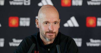 Vincent Kompany - Erik ten Hag press conference LIVE Manchester United updates and early team news for Burnley - manchestereveningnews.co.uk