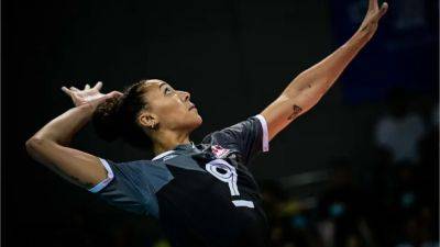 Paris Olympics - Canada shakes off sluggish start to top Ukraine at Olympic volleyball qualifier - cbc.ca - Ukraine - Netherlands - Serbia - Mexico - Canada - China - Dominican Republic - county Gray