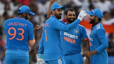Marcus Stoinis - Mohammad Shami - Kl Rahul - Shubman Gill - India Become No.1 Team Across All Formats With Five-Wicket Win Over Australia In First ODI - sports.ndtv.com - Australia - India - Pakistan