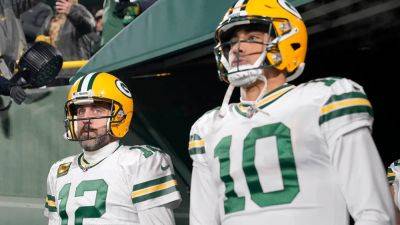 Aaron Rodgers - Scott Taetsch - Aaron Rodgers reveals hilarious message he sent Packers' Jordan Love after Green Bay beat Bears - foxnews.com - Washington - New York - Jordan - county Green - state Maryland - county Love - county Bay